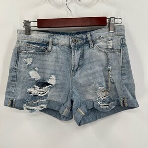 ARTICLES OF SOCIETY Distressed Denim Women Shorts Size 24
